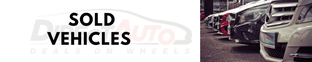 Sold Vehicles banner